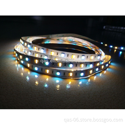 New product 24V 5 colors cw ww 2in 1 led flexible led strip light smd5050 RGB WW+CW 12v strip lights